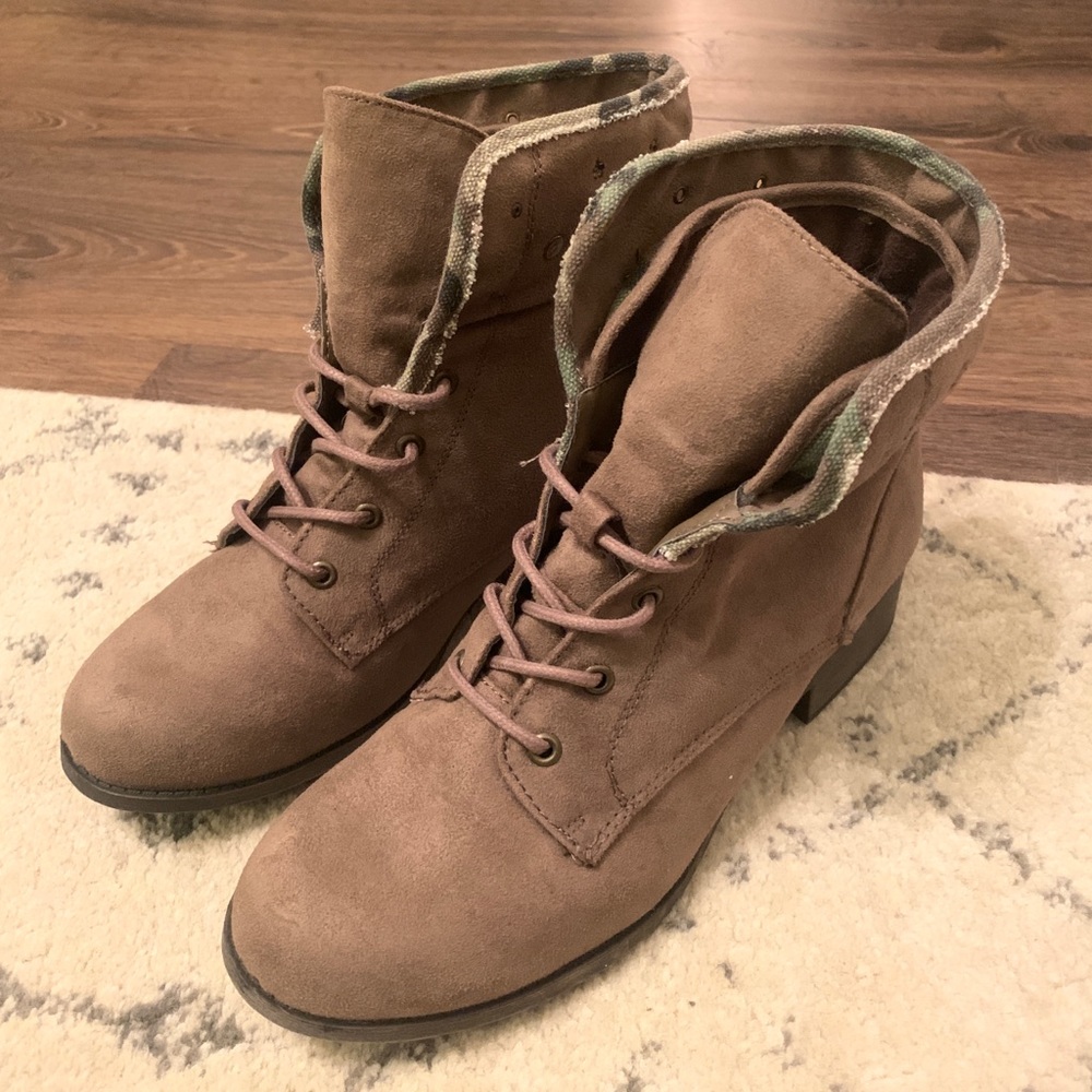 Jellypop combat style ankle boot